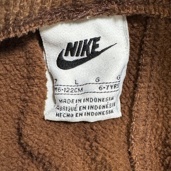 Nike Kids Chocolate Brown Cargo Joggers - Picture 3 of 5